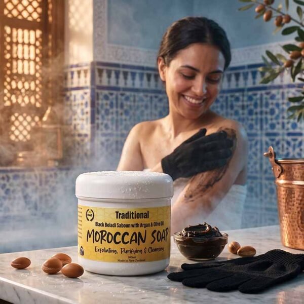 Traditional Moroccan soap - Beladi Saboun