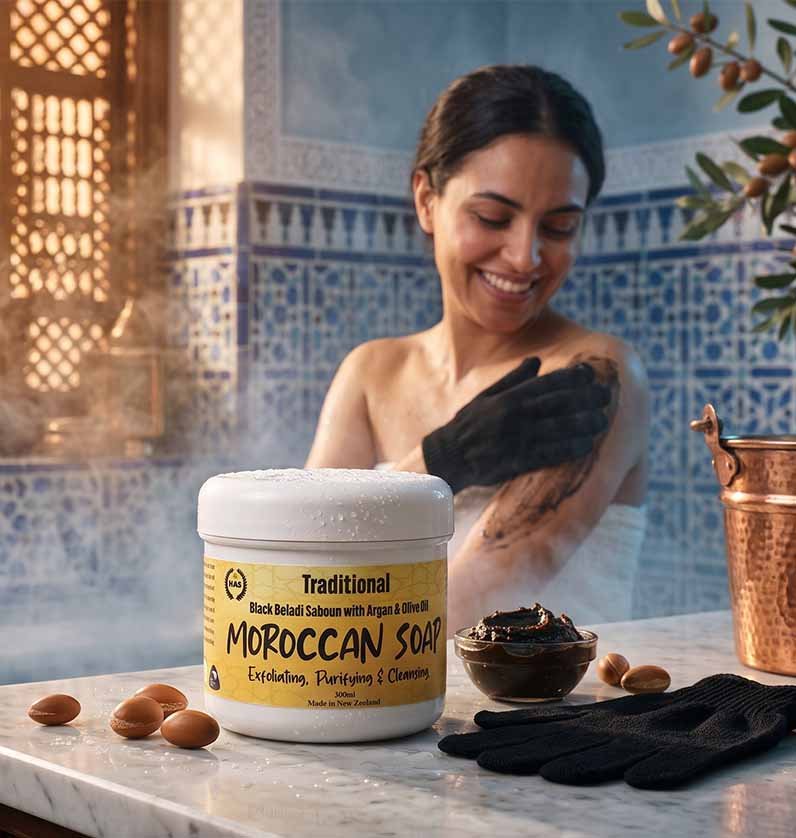Traditional Moroccan soap - Beladi Saboun