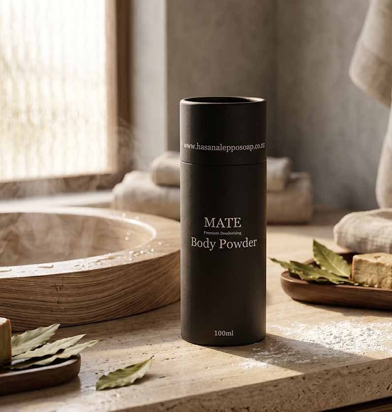 Mate Natural Deodorant Body Powder