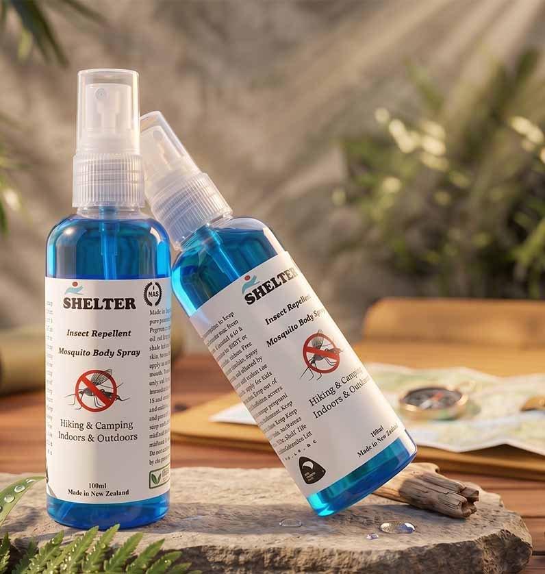 Shelter Insect repellent Body Spray