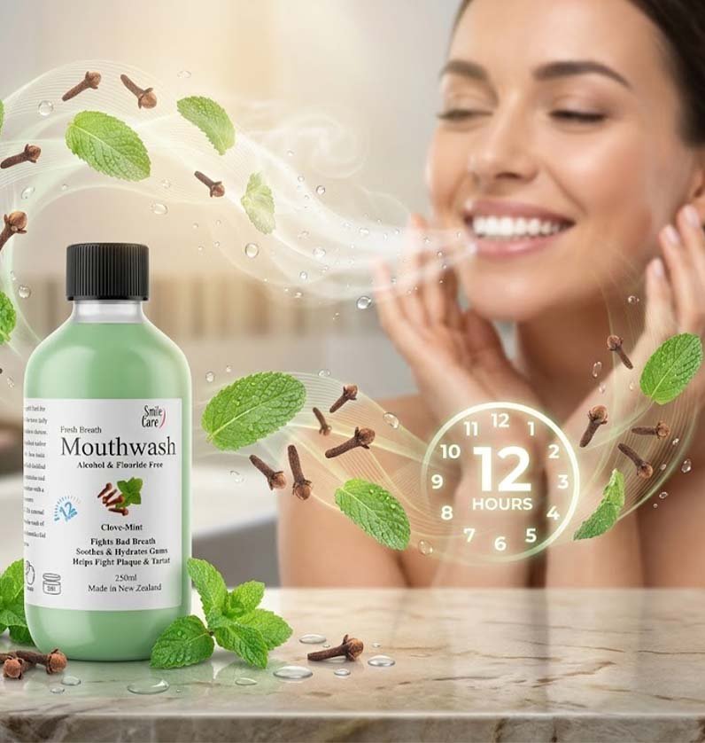 Smile Care - Clove Mint Mouthwash