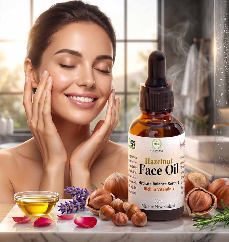 Marama Hazelnut Face Oil