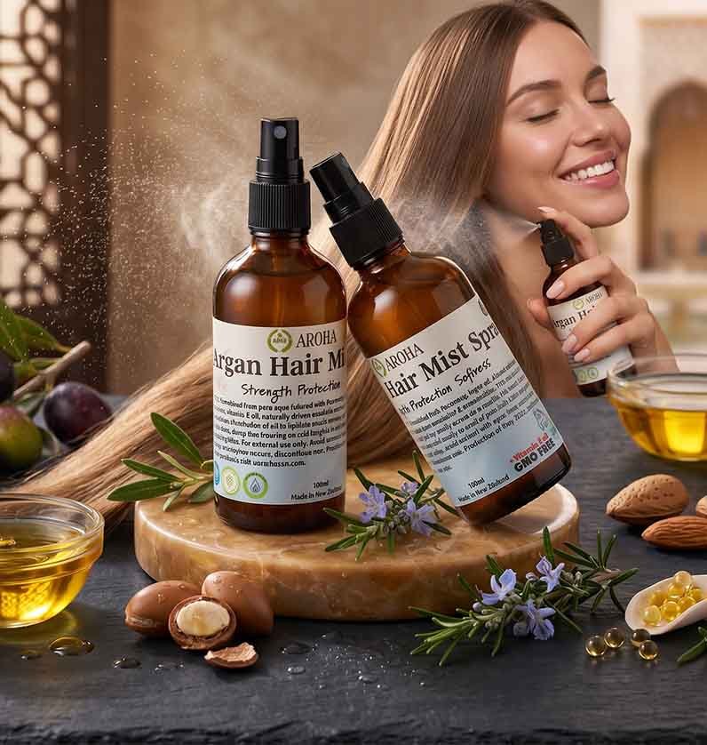 Aroha Argan Leave-In Hair Mist Spray
