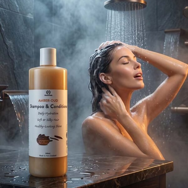 Amber-Oud Liquid Shampoo & Conditioner
