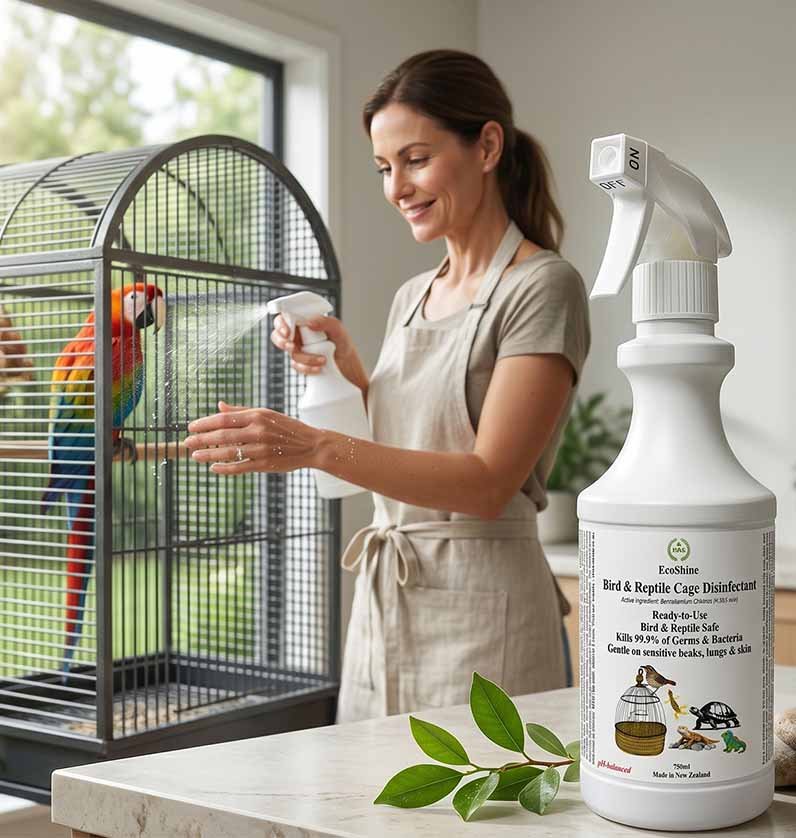 EcoShine Bird & Reptile Cage Disinfectant