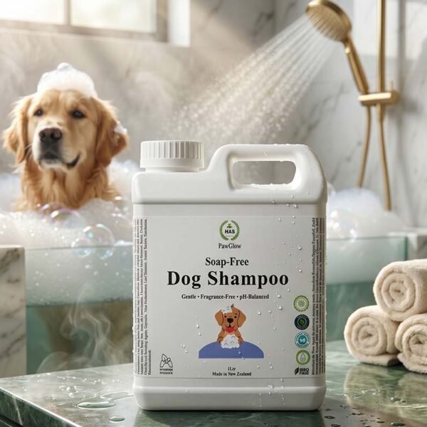 PawGlow Soap-Free Dog Shampoo