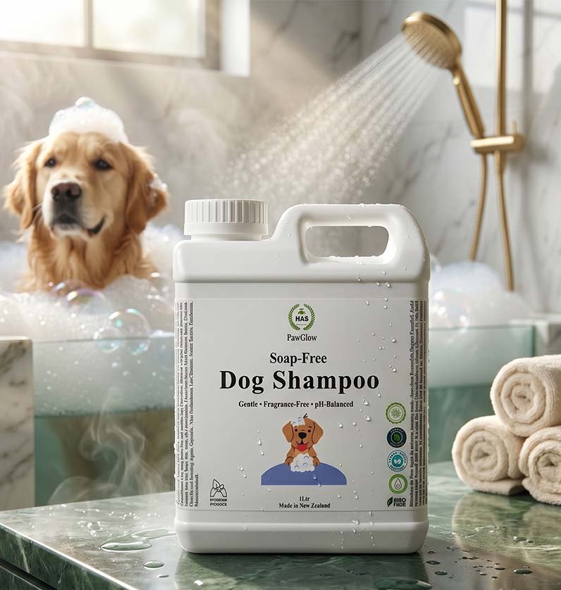 PawGlow Soap-Free Dog Shampoo
