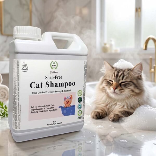 CatGlow Soap-Free Cat Shampoo