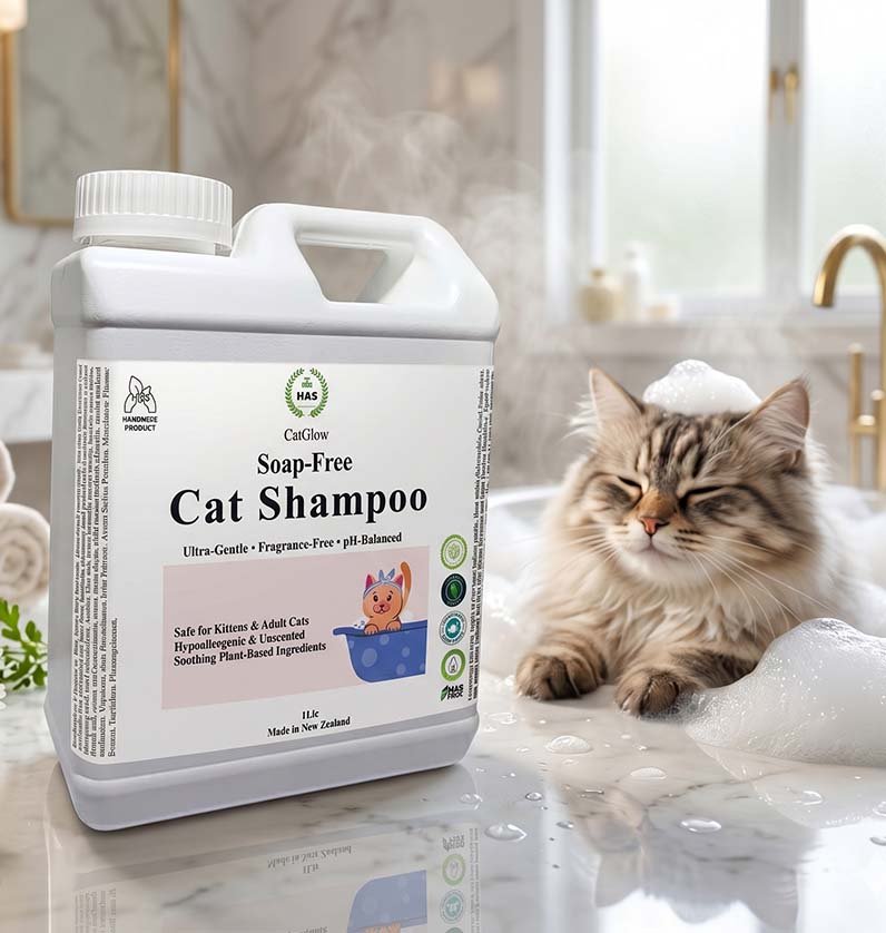 CatGlow Soap-Free Cat Shampoo