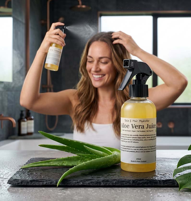 Aroha Aloe Vera Juice - Skin & Hair Hydrator