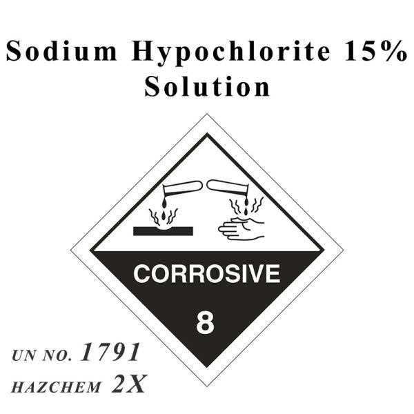 Sodium Hypochlorite Solution 15%