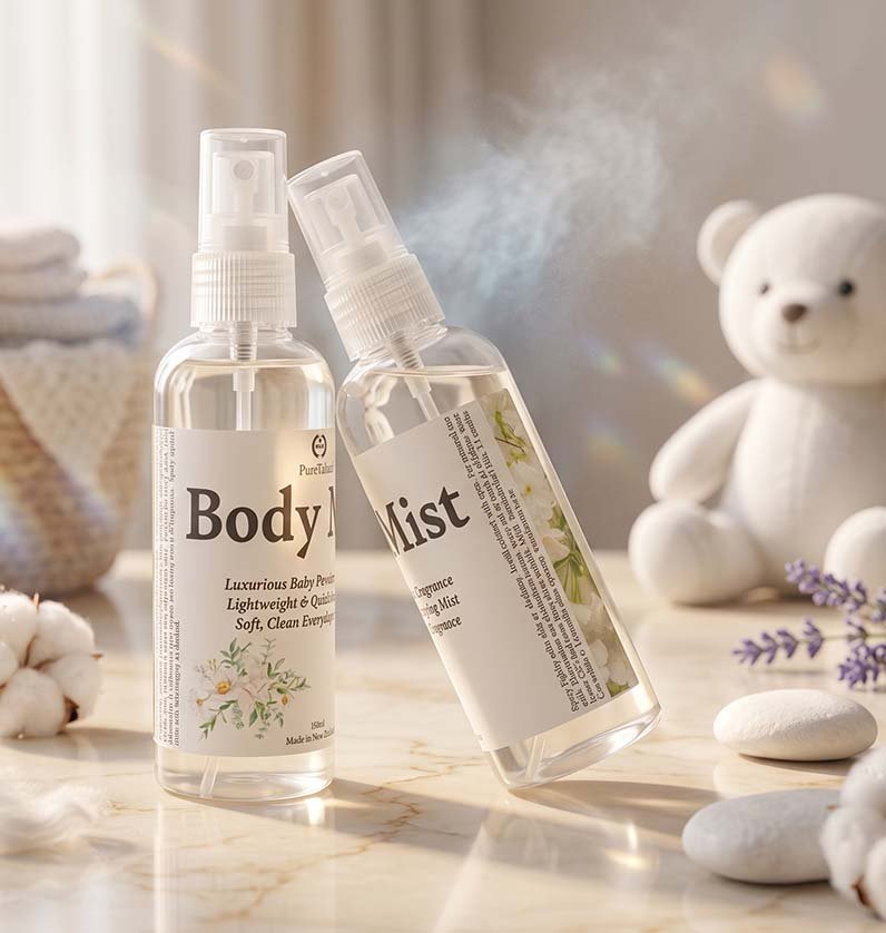 PureTahara Baby Powder Body Mist